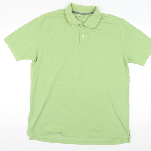 St. John's Bay Green Cotton Polo - Large