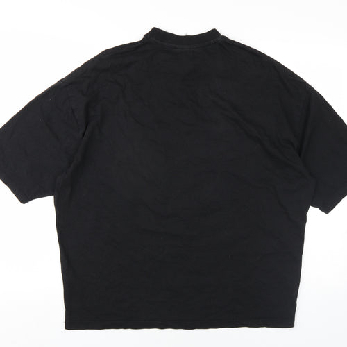 ASOS Mens Black Cotton T-Shirt Size M Round Neck - Vincent Van Gogh