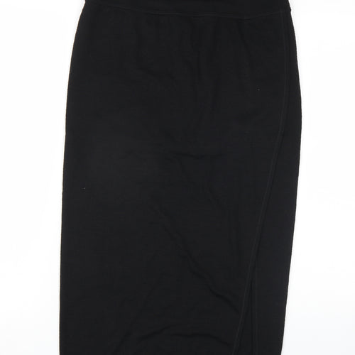 Selected Femme Womens Black Polyester Straight & Pencil Skirt Size M