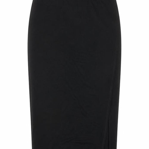 Selected Femme Womens Black Polyester Straight & Pencil Skirt Size M