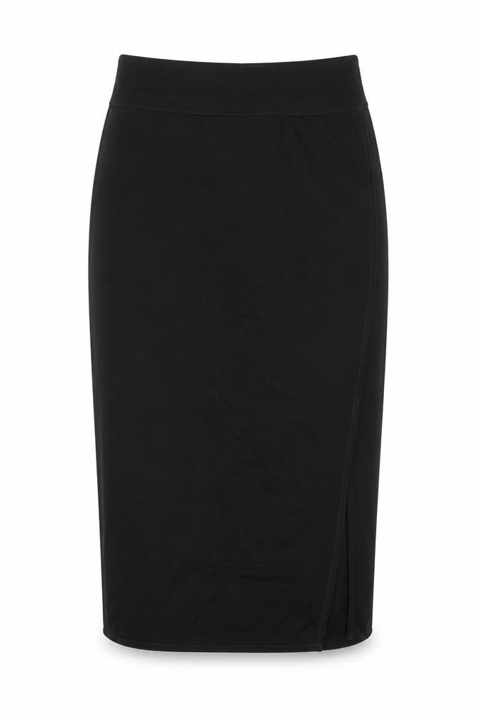 Selected Femme Womens Black Polyester Straight & Pencil Skirt Size M