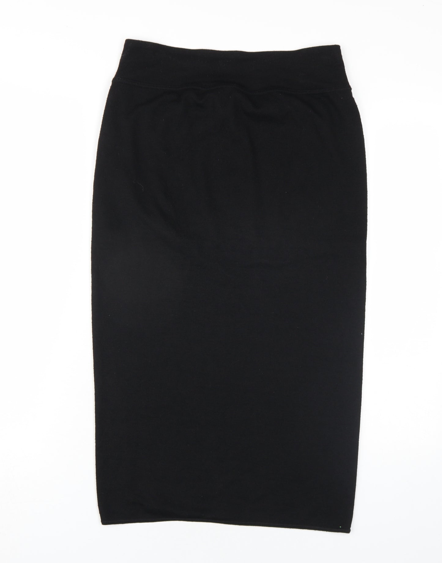 Selected Femme Womens Black Polyester Straight & Pencil Skirt Size M