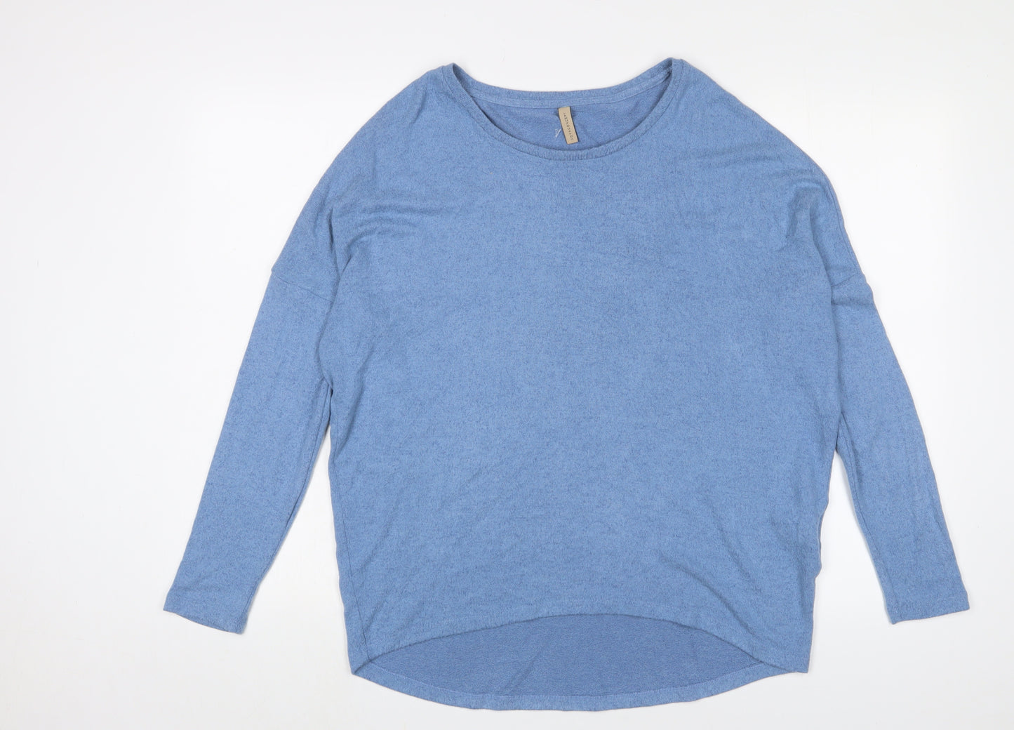 Soyaconcept Womens Blue Polyester Pullover Sweatshirt Size S Pullover