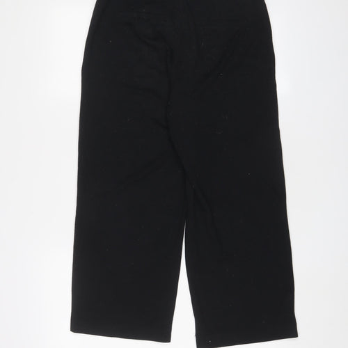Street One Womens Black Polyester Jegging Trousers Size 8 L26 in Regular Drawstring - Logo
