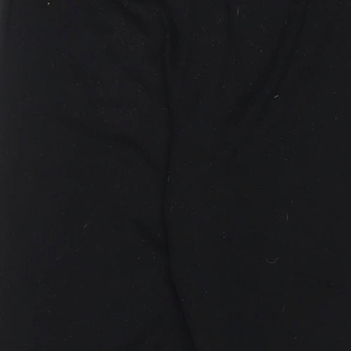 Street One Womens Black Polyester Jegging Trousers Size 8 L26 in Regular Drawstring - Logo
