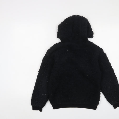 PlayStation Boys Black Polyester Pullover Hoodie Size 9-10 Years Pullover - Play staton