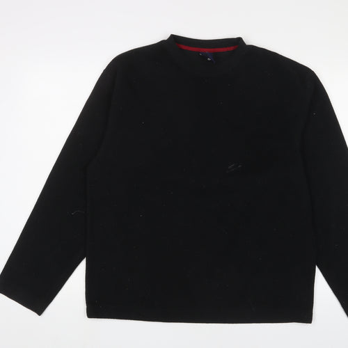 Gap Mens Black Polyester Pullover Sweatshirt Size M