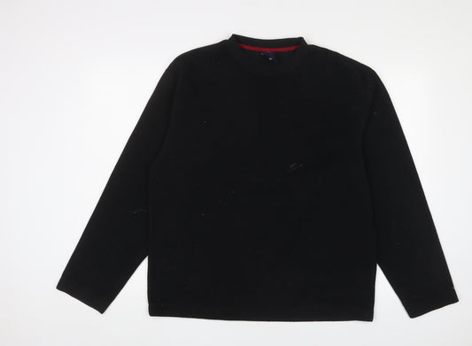 Gap Mens Black Polyester Pullover Sweatshirt Size M