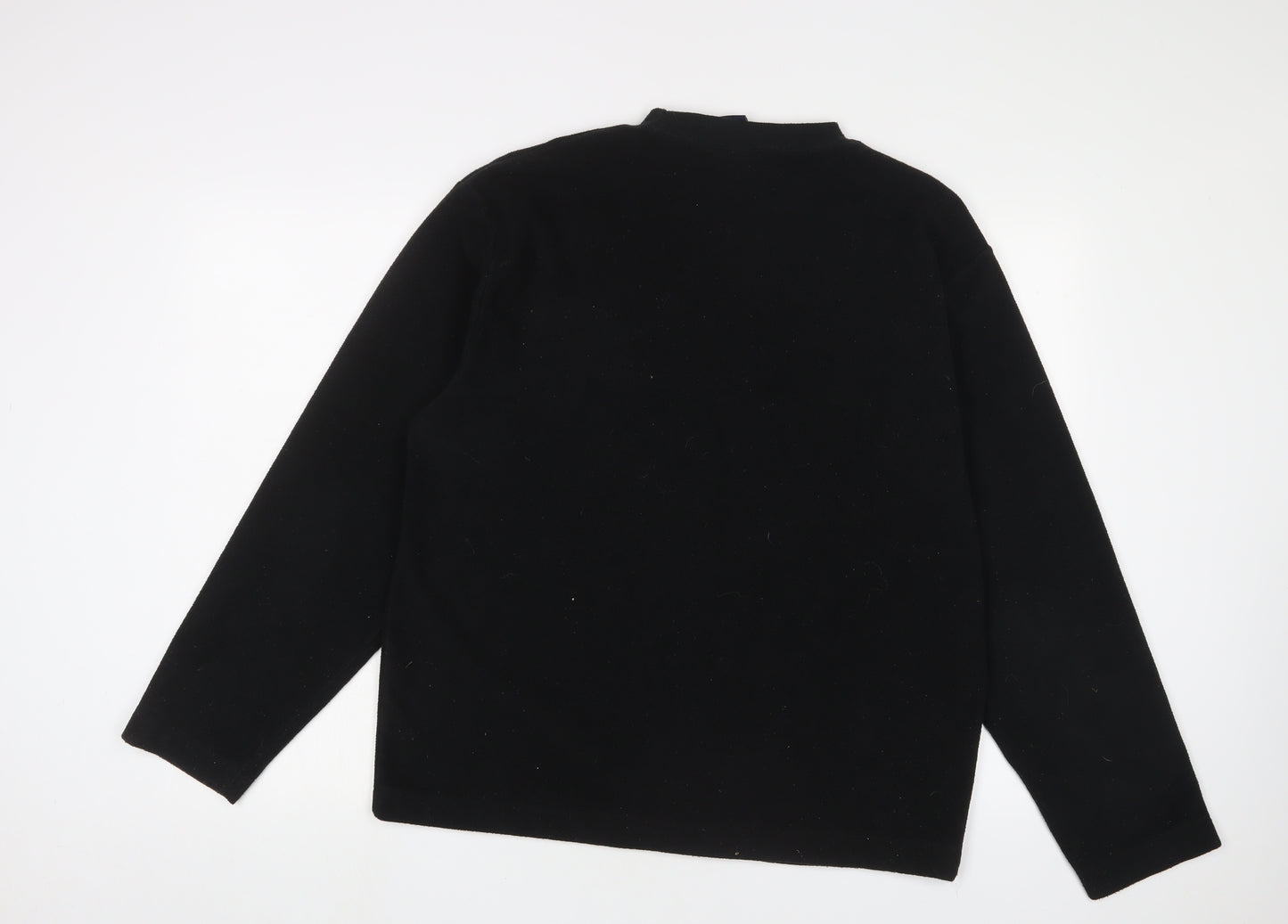 Gap Mens Black Polyester Pullover Sweatshirt Size M