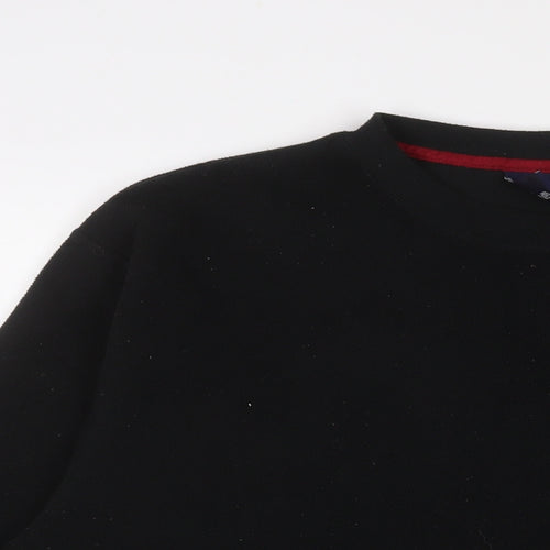 Gap Mens Black Polyester Pullover Sweatshirt Size M