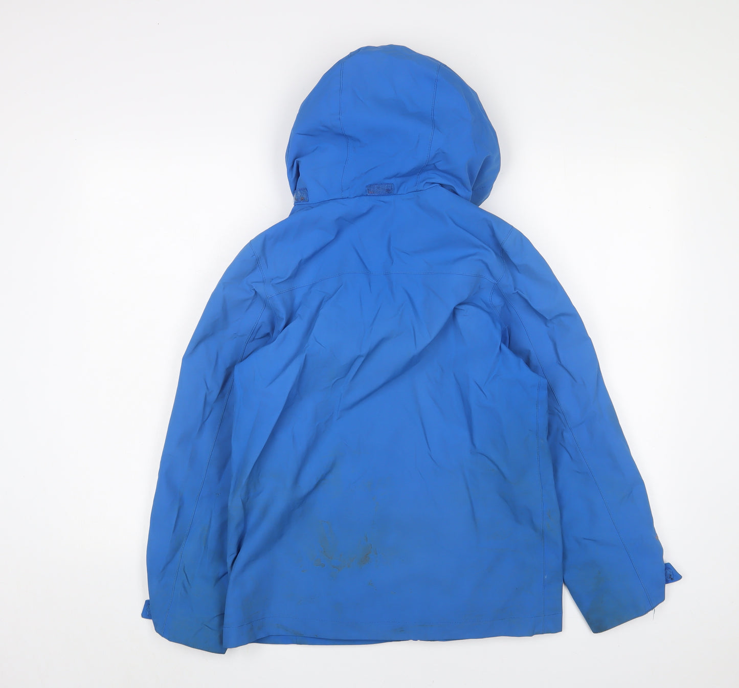 Karrimor Boys Blue Basic Coat Coat Size 13 Years Zip - Logo, Embroidered