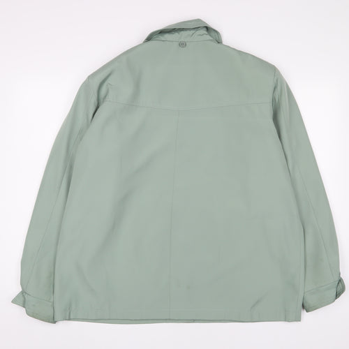 David Barry Womens Green Jacket Size 20 Button - Pockets
