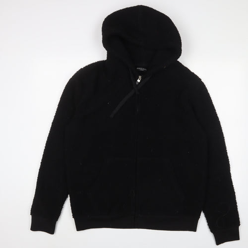 Brave Soul Mens Black Jacket Size XL Zip