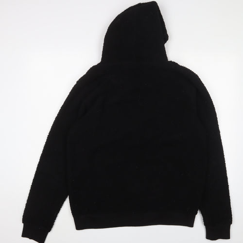 Brave Soul Mens Black Jacket Size XL Zip