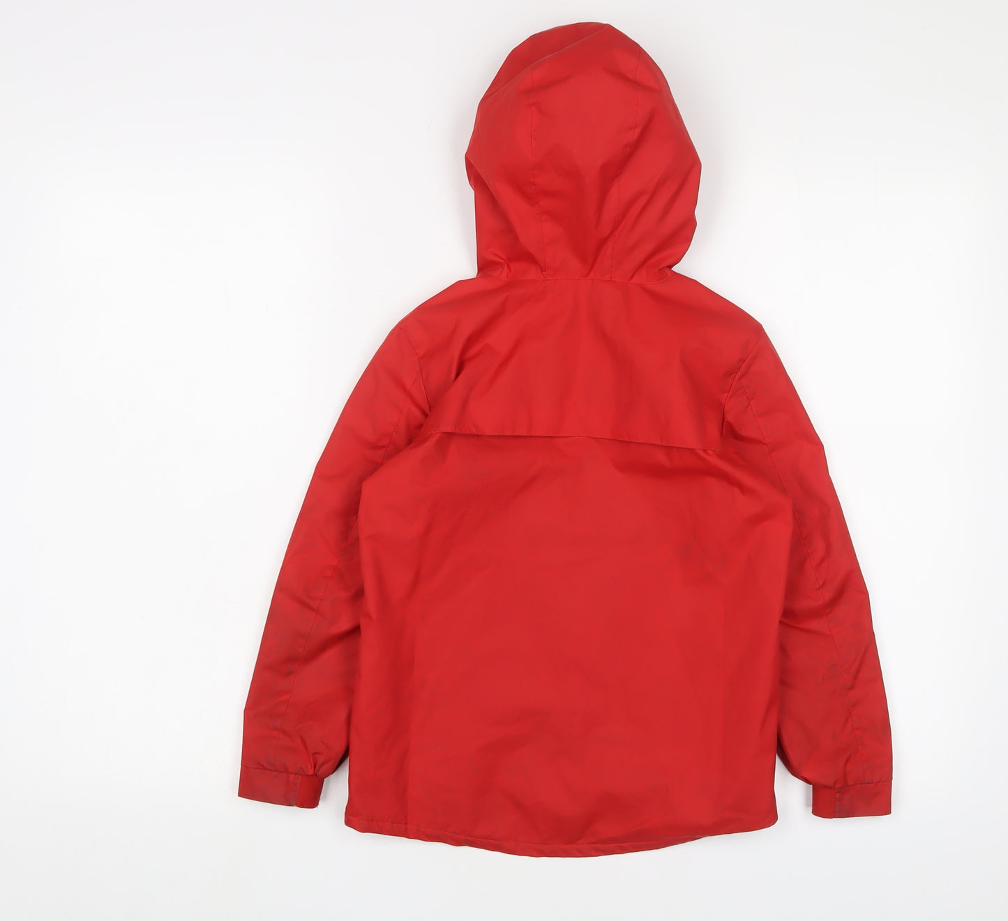 Kipsta Boys Red Jacket Size 5-6 Years Zip - Logo