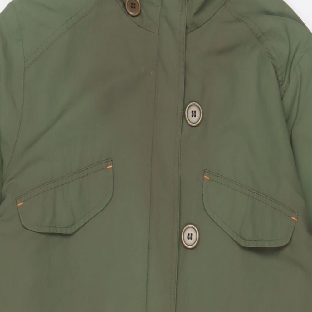 Red Herring Womens Green Jacket Size 12 Zip