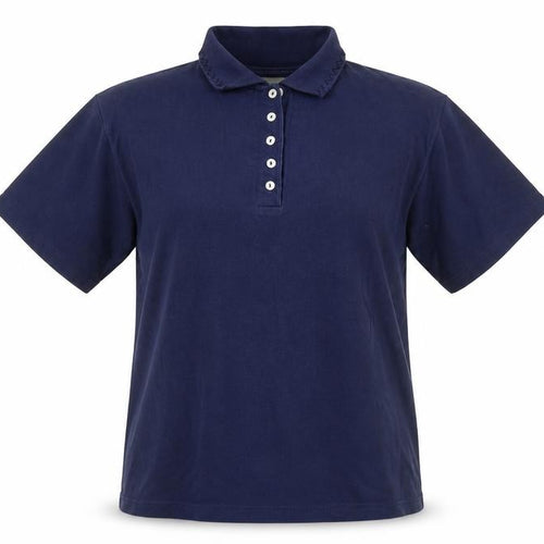Holmewood Blue Polo Shirt L Cotton Casual