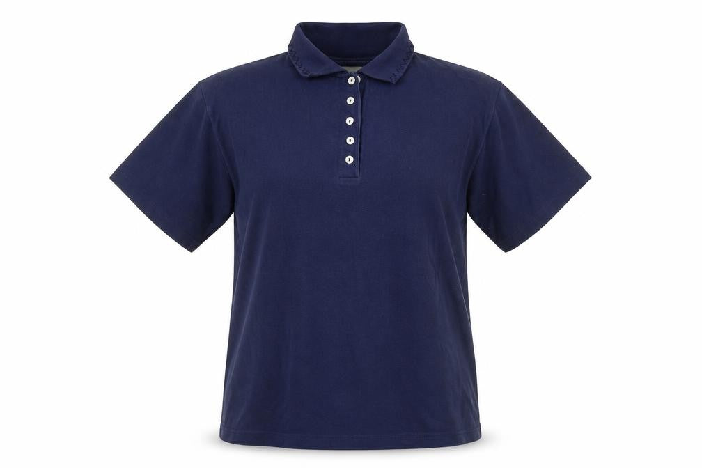 Holmewood Blue Polo Shirt L Cotton Casual