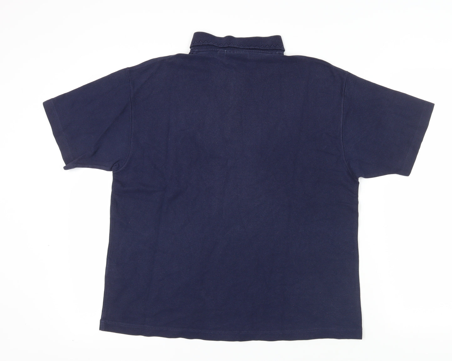 Holmewood Blue Polo Shirt L Cotton Casual