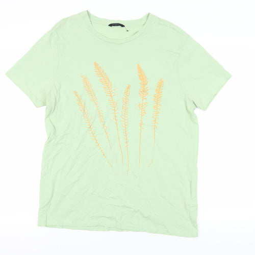 LC Waikiki Green XL Crew Neck T-Shirt