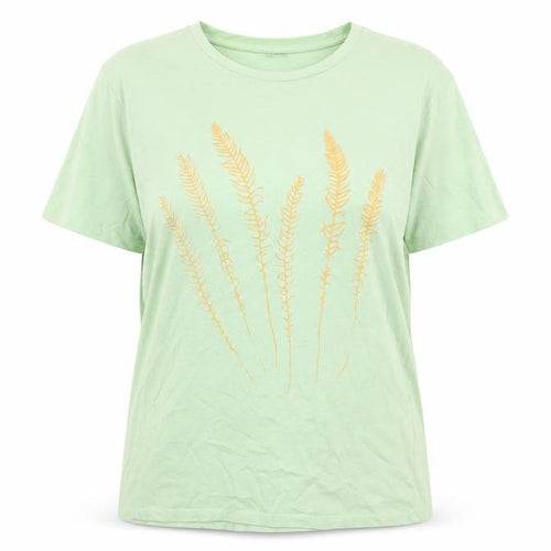 LC Waikiki Green XL Crew Neck T-Shirt