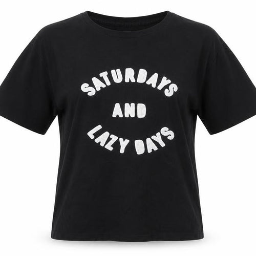 Next Black Cotton T-Shirt Size 12 Casual Wear
