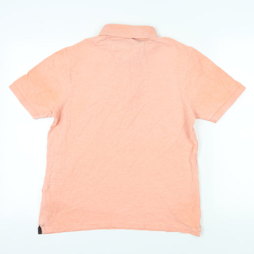 Marks and Spencer Pink Polo Shirt - Size S, Cotton