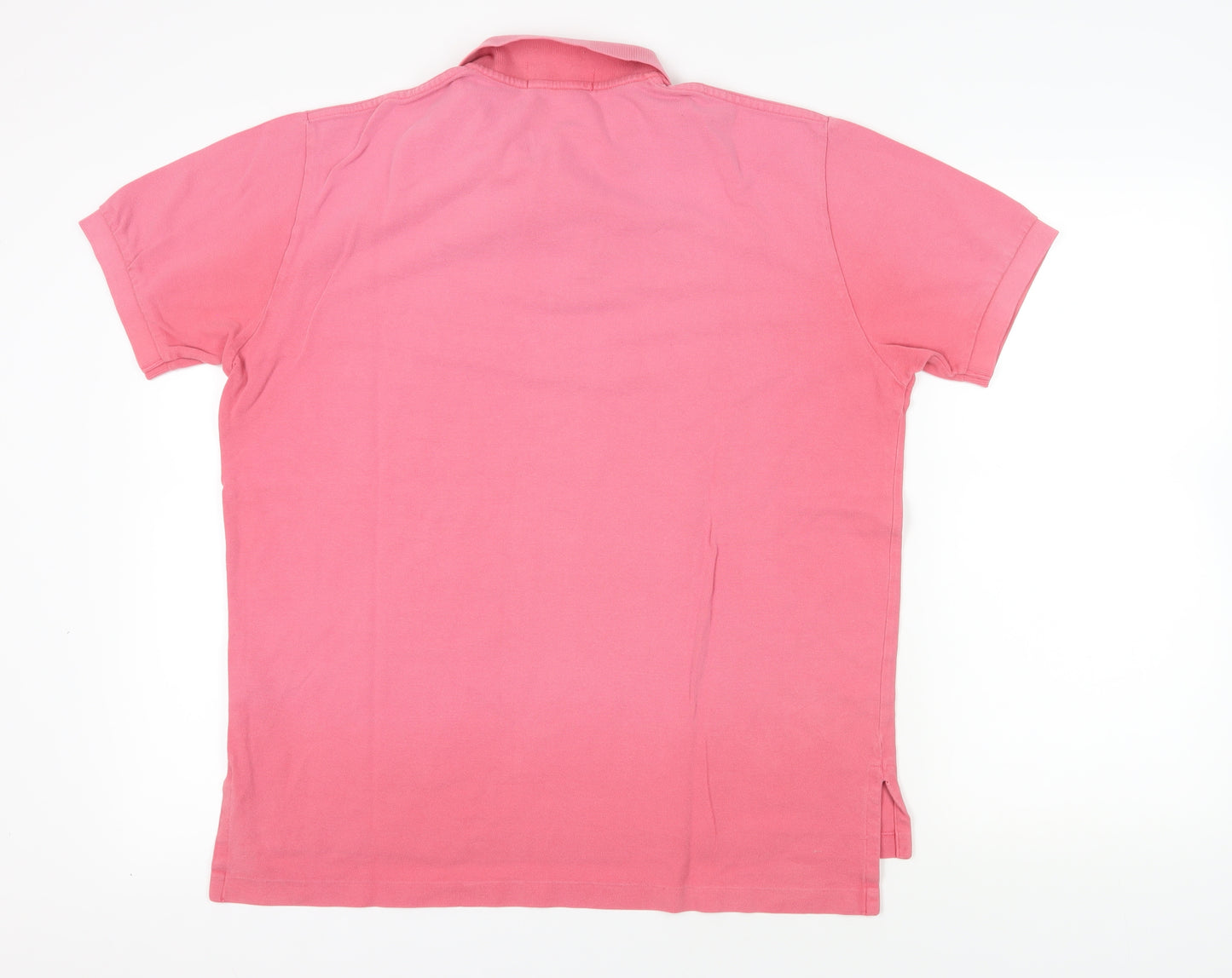 Polo Ralph Lauren Pink Polo Shirt - Size L, Casual Cotton