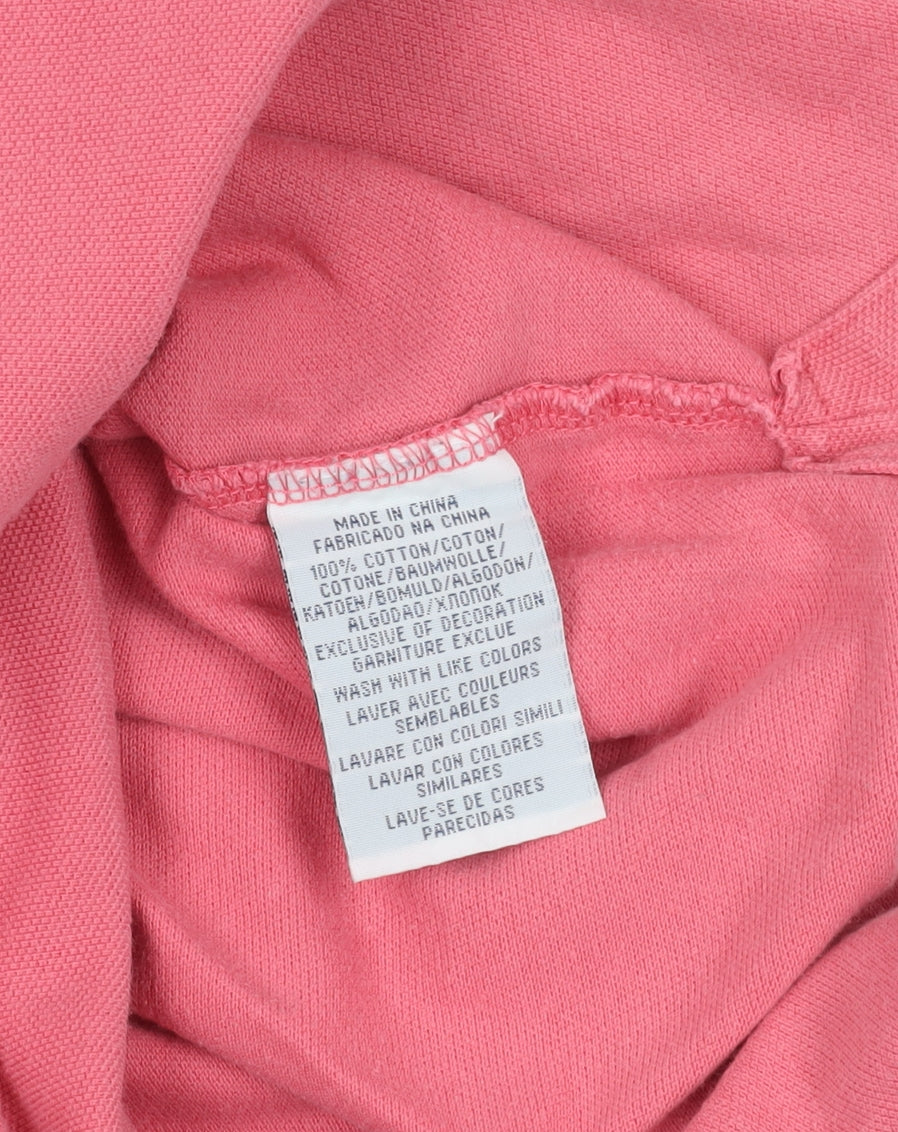 Polo Ralph Lauren Pink Polo Shirt - Size L, Casual Cotton