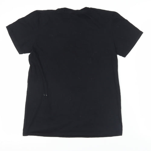 Absolute Cult Slytherin Black T-Shirt, Size S, 100% Cotton