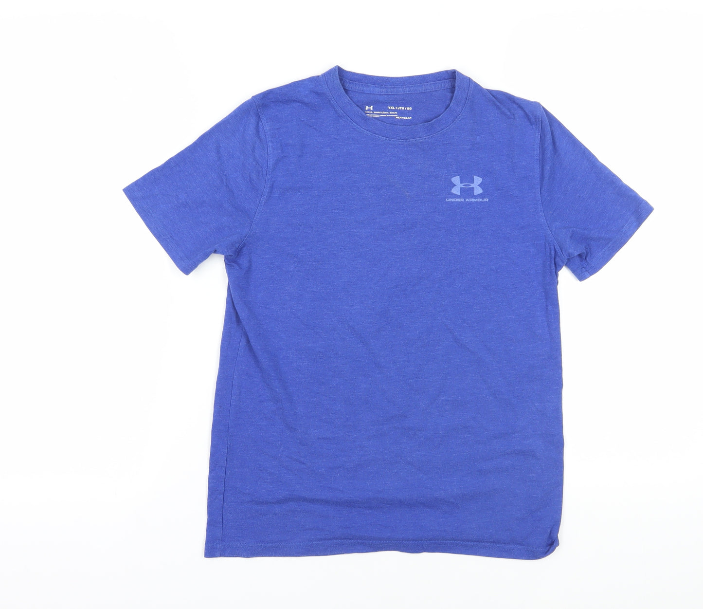 Under Armour Blue Boys XL T-Shirt, Relaxed Fit