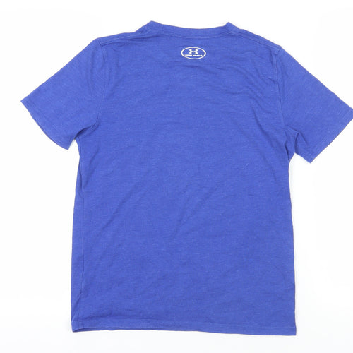 Under Armour Blue Boys XL T-Shirt, Relaxed Fit