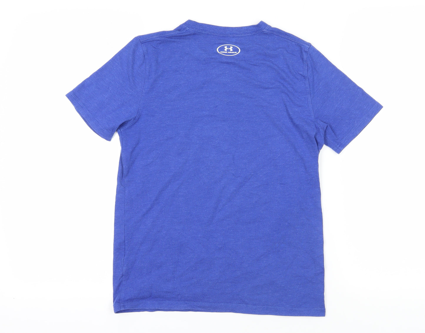 Under Armour Blue Boys XL T-Shirt, Relaxed Fit