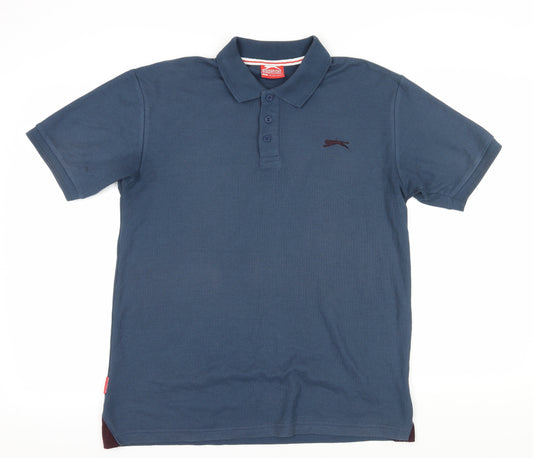 Slazenger Blue Men's L Polo Shirt