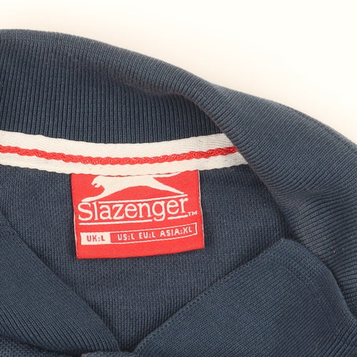 Slazenger Blue Men's L Polo Shirt