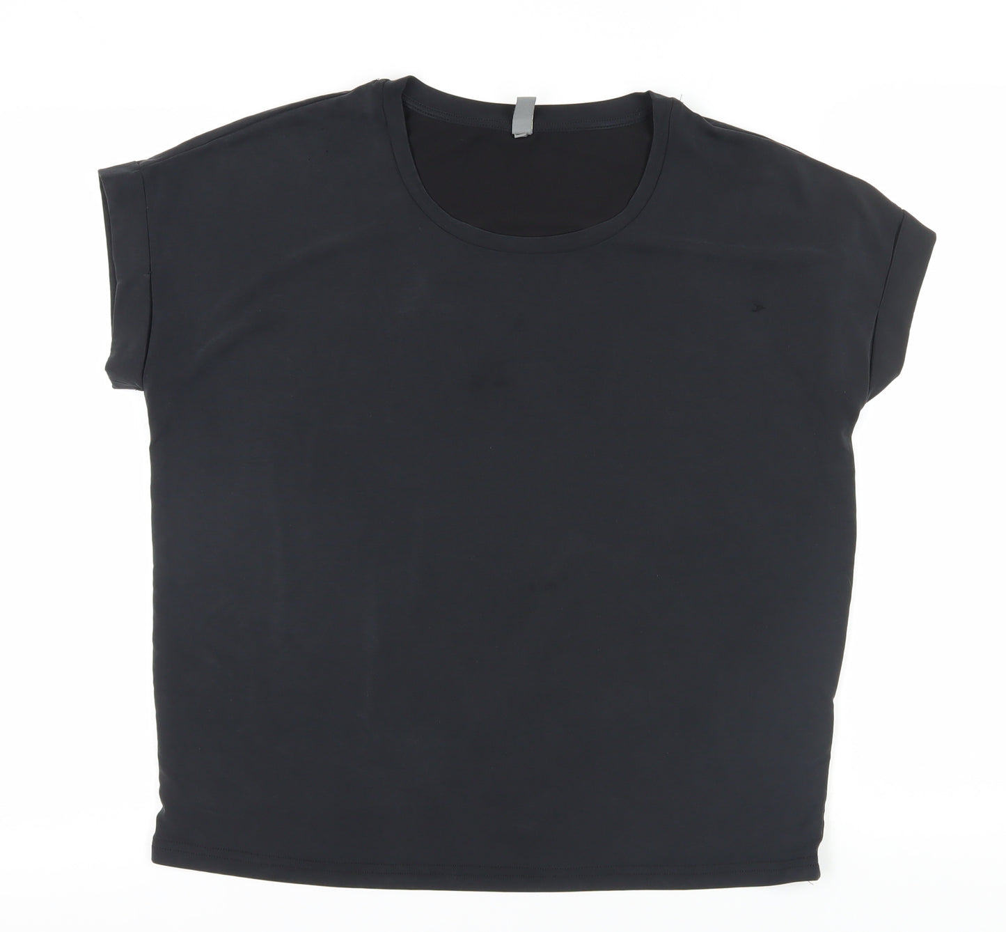 Culture Black Short Sleeve Basic T-Shirt - Size M