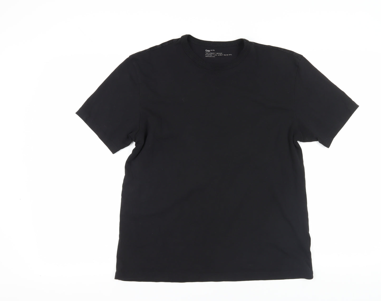 Gap Black XL Men's Stretch Crew Neck T-Shirt