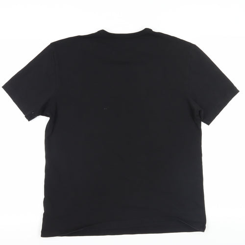 Gap Black XL Men's Stretch Crew Neck T-Shirt