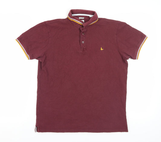 Jack Wills Red Classic Fit Polo M