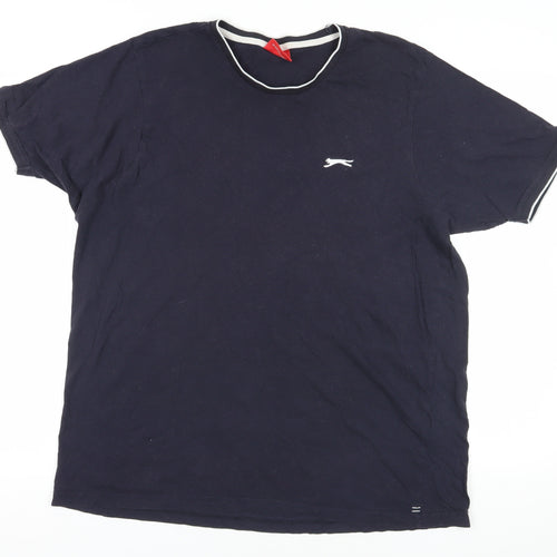 Slazenger Blue XL Men's Crew Neck T-Shirt