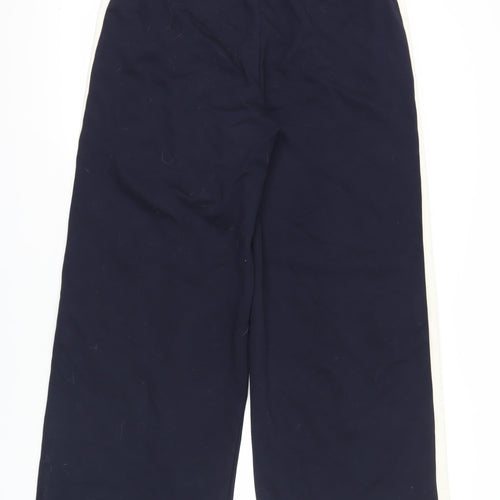 Holland Cooper Black Wide-Leg Trousers XL