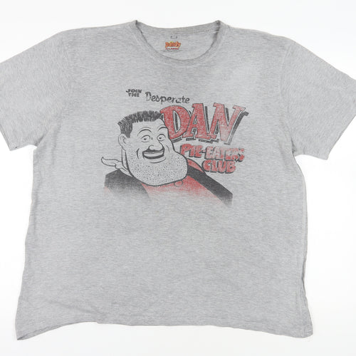 Dandy Desperate Dan Grey XL Graphic T-Shirt