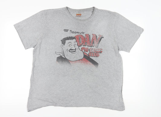 Dandy Desperate Dan Grey XL Graphic T-Shirt