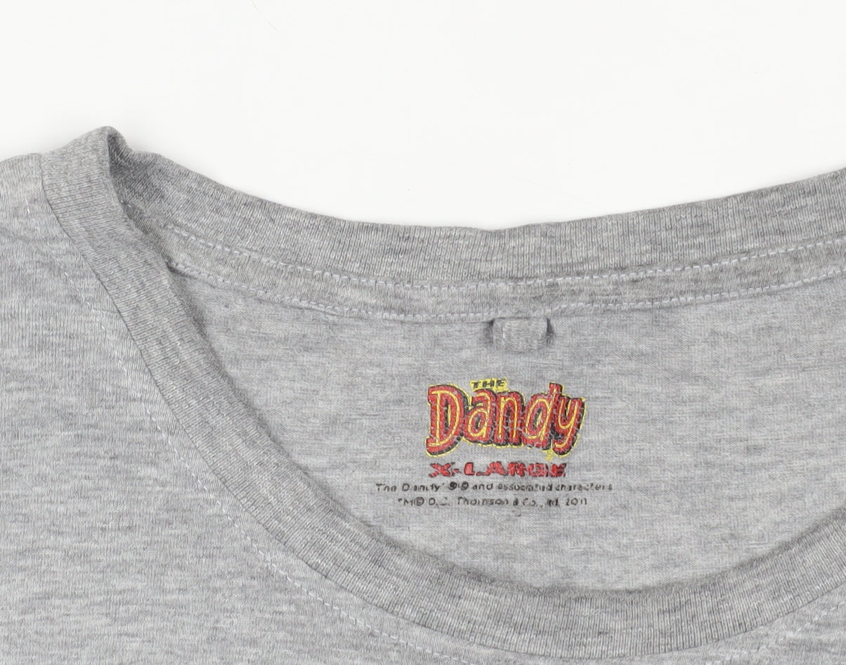 Dandy Desperate Dan Grey XL Graphic T-Shirt