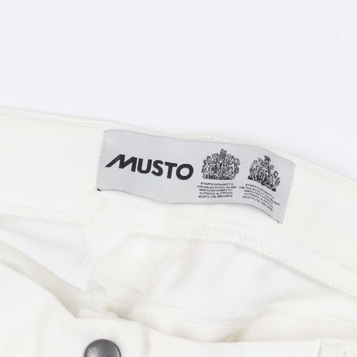 Musto Women's White Skinny Trousers Size 12