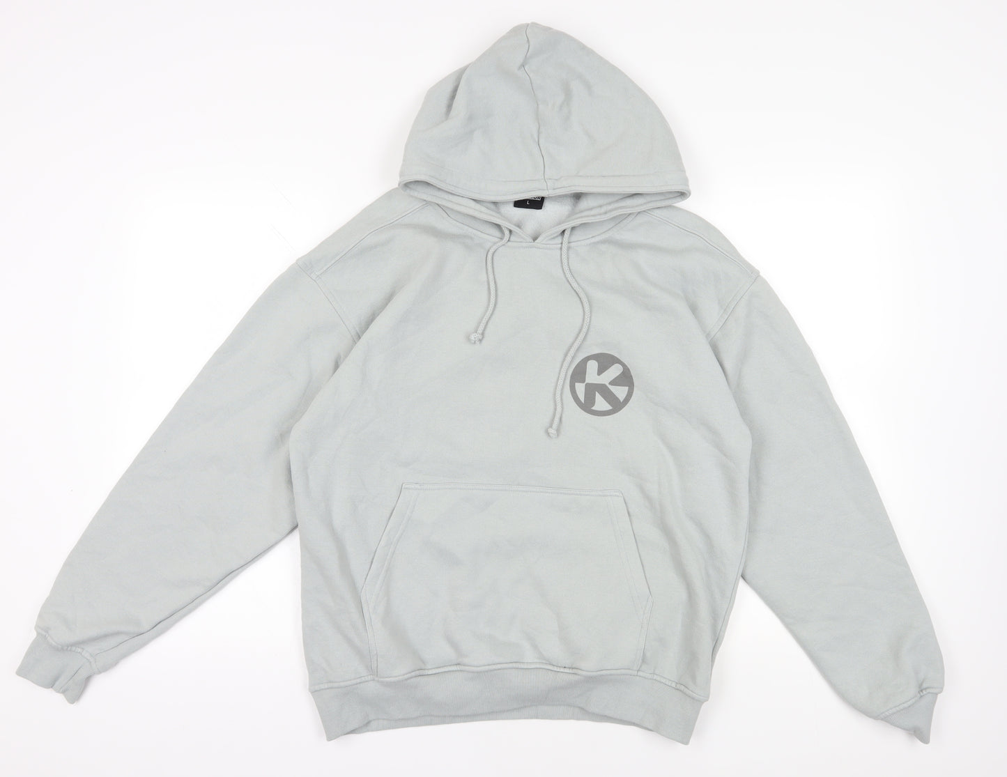 Kontor Grey Pullover Hoodie - L - Unisex Casual
