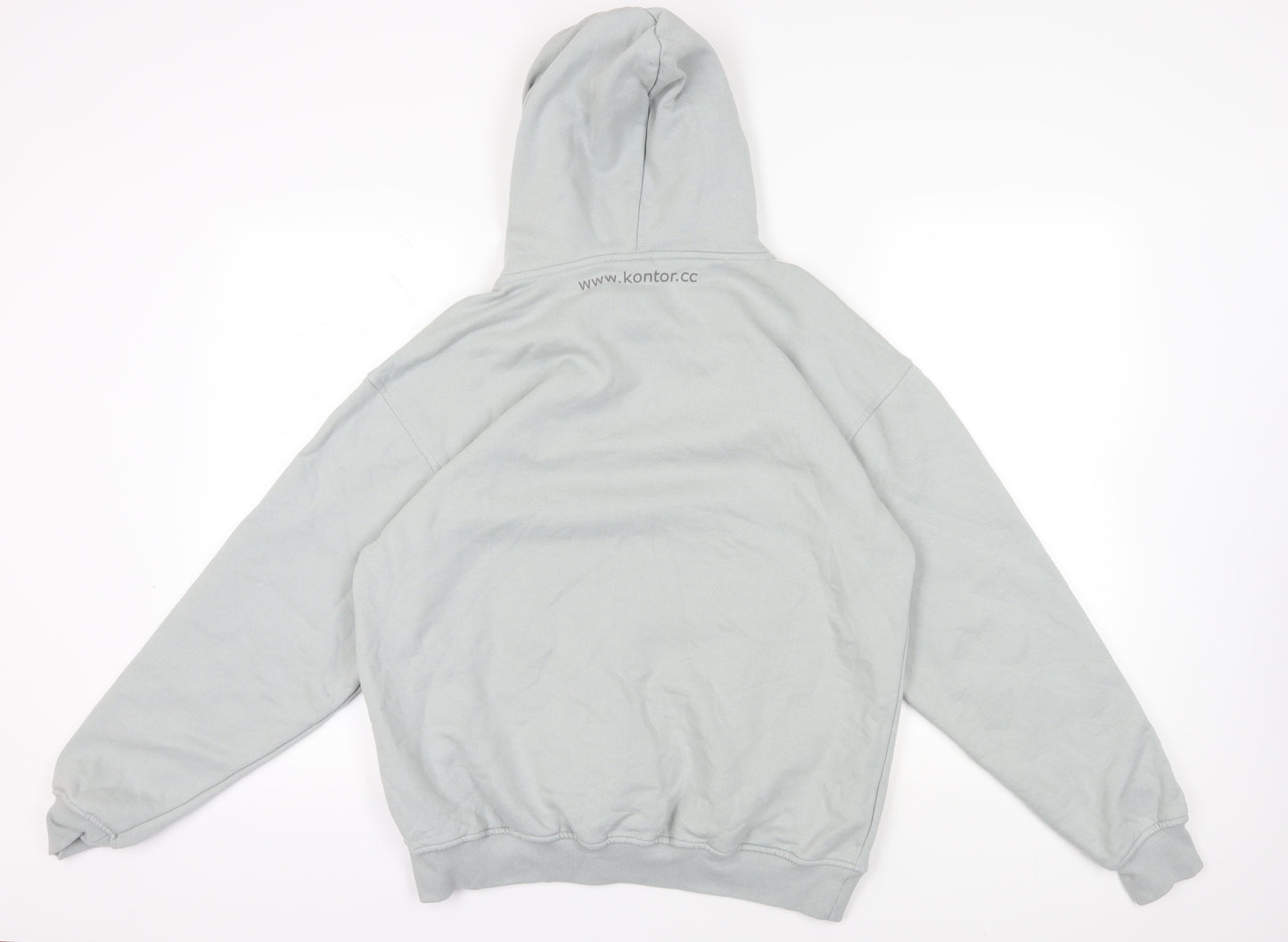 Kontor Grey Pullover Hoodie - L - Unisex Casual
