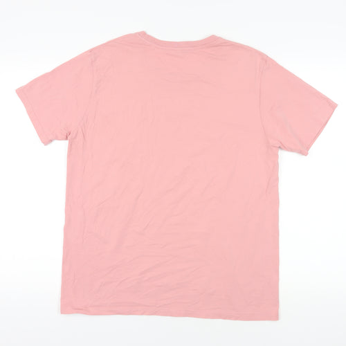 Wituka Pink Cotton T-Shirt - Medium