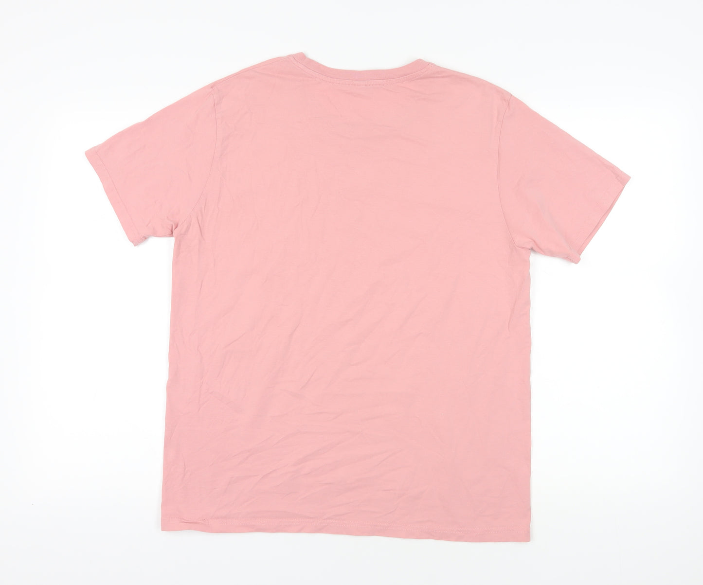 Wituka Pink Cotton T-Shirt - Medium