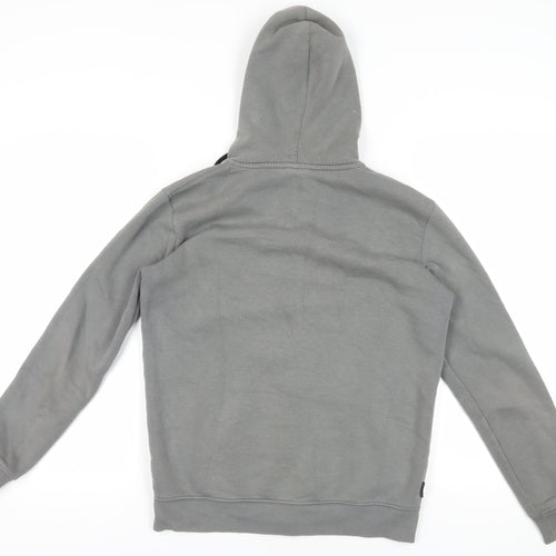 Gym King Grey Full Zip Men's Hoodie - Size S